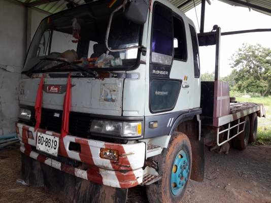 ขายรถเทนเลอรHINOFM3Mเครือง240แรงปี39ลากแบคโฮ200