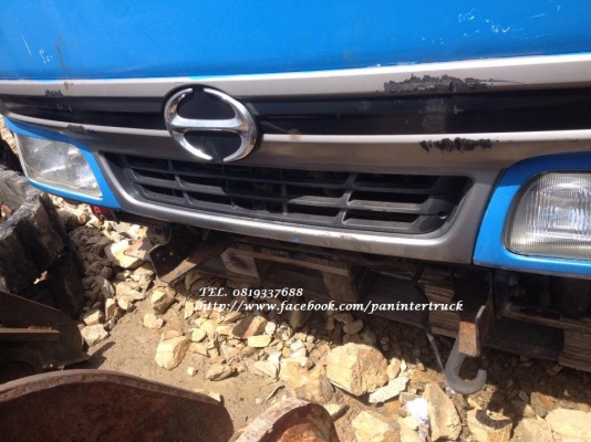 ขายถูกด่วนๆหัวเก๋งรถบรรทุก6 ล้อกลาง CABIN HINO FC3JGD  (รุ่นยกหัวได้ / แบบติดคัสซีมา/ เบรคจิฟฟี่/สินค้าเก่านอก)  ราคาเพียง 87,000 บาท