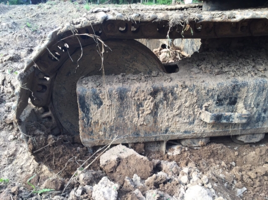 ขายรถแบคโฮ CATERPILLAR E120B เครื่อง 6D14 แอร์เย็น รถสมบูรณ์มาก สนใจโทร 081-970-1072