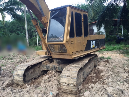ขายรถแบคโฮ CATERPILLAR E120B เครื่อง 6D14 แอร์เย็น รถสมบูรณ์มาก สนใจโทร 081-970-1072