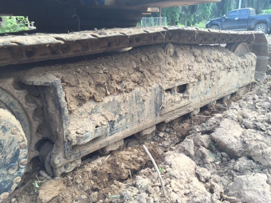 ขายรถแบคโฮ CATERPILLAR E120B เครื่อง 6D14 แอร์เย็น รถสมบูรณ์มาก สนใจโทร 081-970-1072