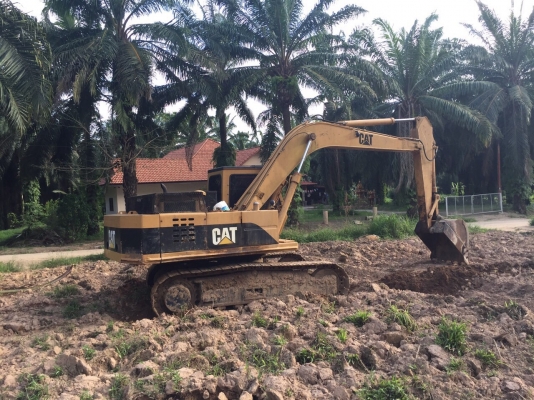 ขายรถแบคโฮ CATERPILLAR E120B เครื่อง 6D14 แอร์เย็น รถสมบูรณ์มาก สนใจโทร 081-970-1072