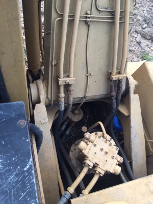 ขายรถแบคโฮ CATERPILLAR E120B เครื่อง 6D14 แอร์เย็น รถสมบูรณ์มาก สนใจโทร 081-970-1072