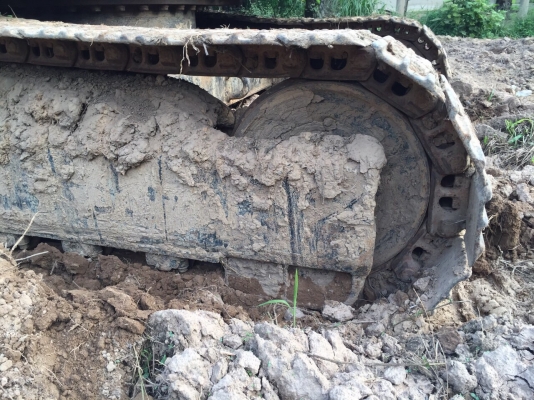 ขายรถแบคโฮ CATERPILLAR E120B เครื่อง 6D14 แอร์เย็น รถสมบูรณ์มาก สนใจโทร 081-970-1072