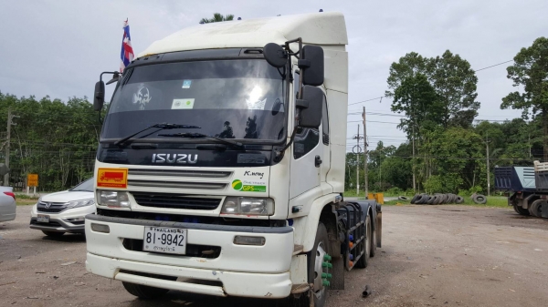 ขายรถบรรทุก 10 ล้อหัวลาก  ISUZU DECA 270 แรงม้าปี 2549 ราคา 1350000