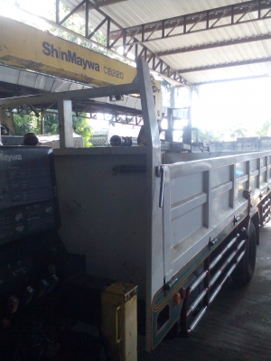 ขายรถฮีโน่ เมก้า ติดเครนกะบะยาว 6เมตร ขายรถฮีโน่ เมก้า ติดเครนกะบะยาว 6เมตร