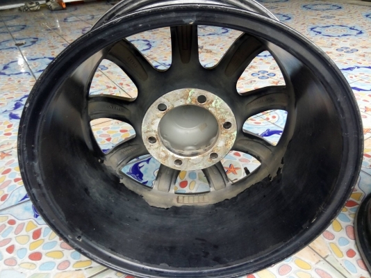 แม็กกระบะ 6 รู ขอบ 17 กว้าง 8 สีไฮเปอร์ หล่อๆ