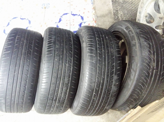 แม็กใหม่ TE37 ขอบ 15 กว้าง 7 สีทองฟอร์จ พร้อมยาง แม็กใหม่ TE37 ขอบ 15 กว้าง 7 สีทองฟอร์จ พร้อมยาง