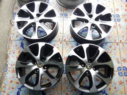 ขอบ 15 กว้าง 6 นิ้ว ใส่รถ 4 รู 100 ได้หลายรุ่น