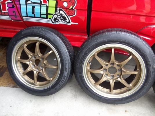 แม็ก CE28 ขอบ 15 กว้าง 7 พร้อมยาง