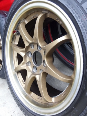 แม็ก CE28 ขอบ 15 กว้าง 7 พร้อมยาง