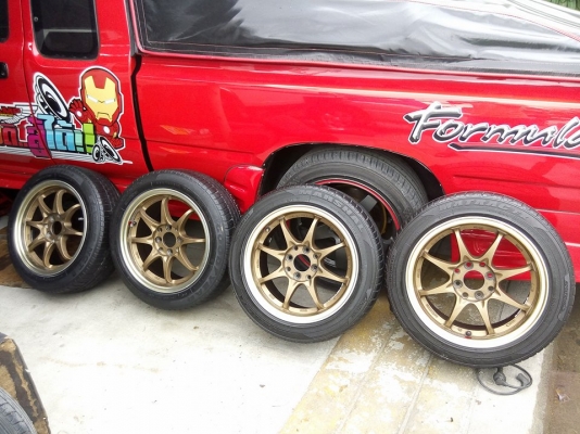 แม็ก CE28 ขอบ 15 กว้าง 7 พร้อมยาง