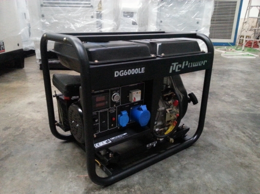 เครื่องปั่นไฟ 5 KW "ITC"  รับประกันสินค้า 1ปี