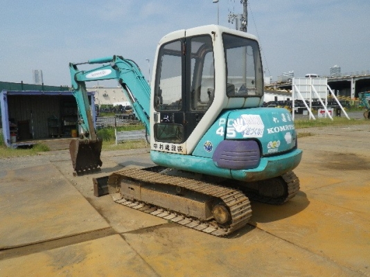 ขายรถแบคโฮ KOMATSU PC45-7 รถนอกนำเข้าเอง สภาพสวยพร้อมใช้งาน ถึงไทยเร็วๆนี้
