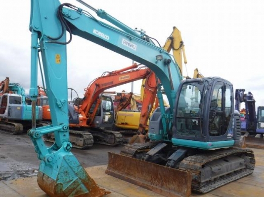 ขายรถแบคโฮ KOBELCO SK135SR YY04 พร้อมลายหัวเจาะ ใบมีดดันหน้า  สภาพสวยพร้อมใช้งาน ถึงไทยเร็วๆนี้ครับ