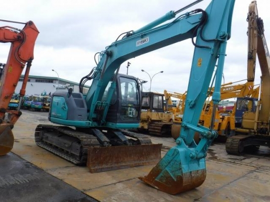 ขายรถแบคโฮ KOBELCO SK135SR YY04 พร้อมลายหัวเจาะ ใบมีดดันหน้า  สภาพสวยพร้อมใช้งาน ถึงไทยเร็วๆนี้ครับ