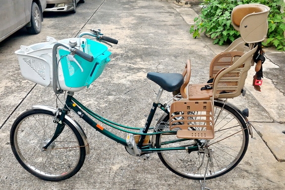 ขายจักรยานแม่บ้านใช้สายพานเพิ่งมาจากญี่ปุ่น