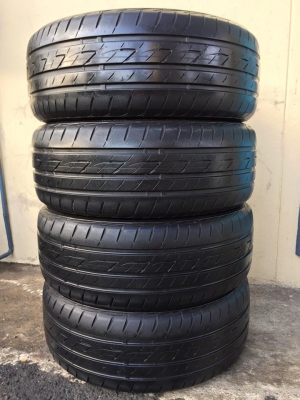 ขายยาง BRIDGESTONE ECOPIA EP200 205-55-16 ปี13 ดอกเต็ม ไม่มีปะ ชุดละ 3,000 บาท