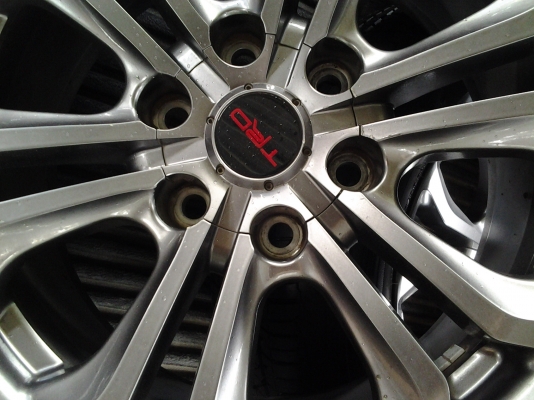 ล้อแท้ TOYOTA FORTUNER TRD 4 พร้อมยางใหม่ๆ