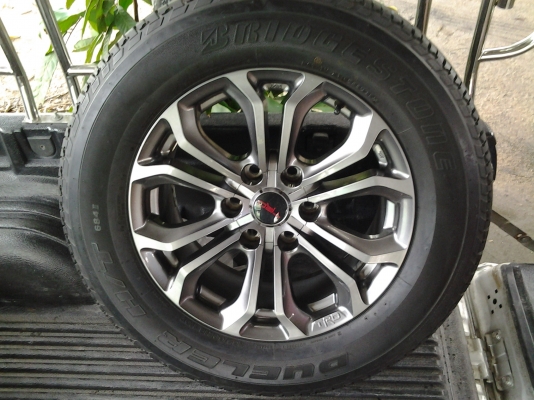 ล้อแท้ TOYOTA FORTUNER TRD 4 พร้อมยางใหม่ๆ