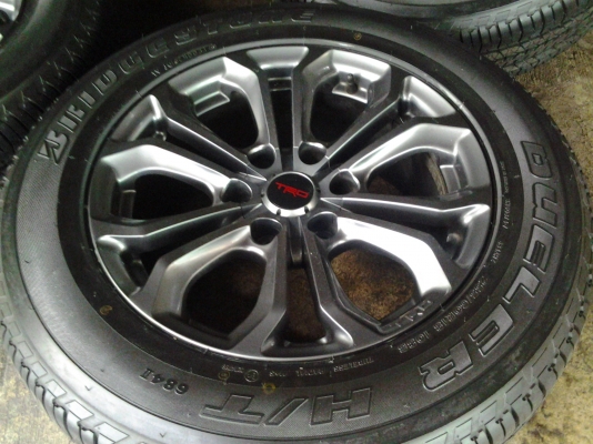 ล้อแท้ TOYOTA FORTUNER TRD 4 พร้อมยางใหม่ๆ