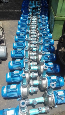 ** Sold ** ปั้มน้ำหัวสแตนเลส EBARA ITALY ขนาด 1.2 HP 380V สภาพใหม่ 95\% ใสๆงานเดิมๆสีเดิมๆนุ่มทุกตัวมาเทสก่อนได้!!