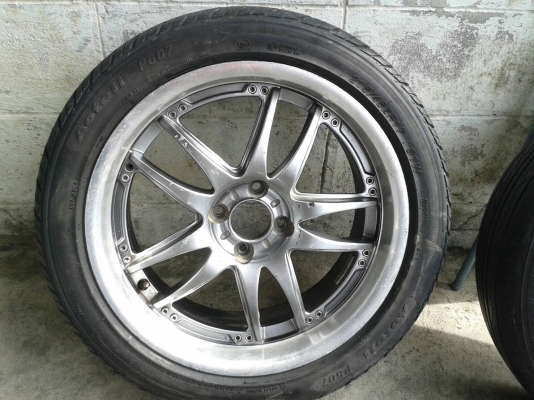 ขอบ17นิ้ว4รู100 พร้อมยาง สวยๆ 4 ล้อ ราคา 6900 บาท