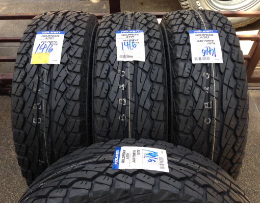 ยางใหม่ All FALKEN Wild Peak A/T 245 70 16 ปี16 ราคาเร้าใจ
