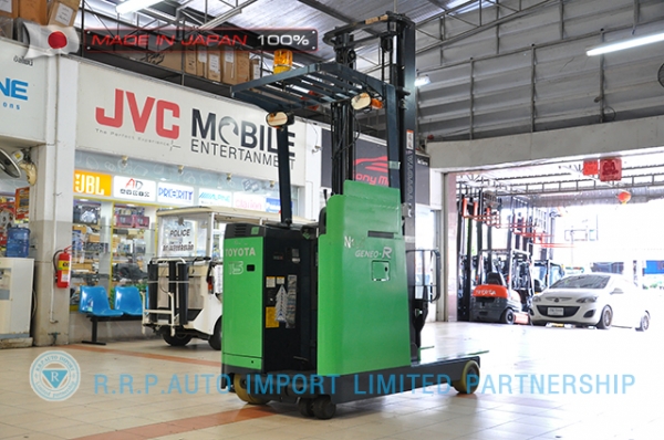 ขายรถโฟล์คลิฟท์มือสอง 7FBRS15-13262 ราคา 235,000 บาท  นำเข้าจากประเทศญี่ปุ่น 100\% ไม่เคยใช้งานในไทย