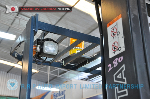 ขายรถโฟล์คลิฟท์มือสอง 7FBRS15-13262 ราคา 235,000 บาท  นำเข้าจากประเทศญี่ปุ่น 100\% ไม่เคยใช้งานในไทย