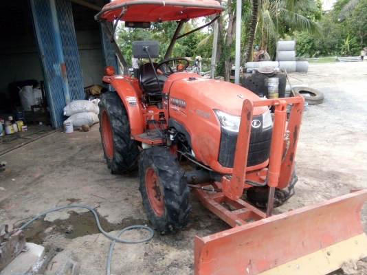พ่อค้าตัดราคาได้ ขายรถไถคูโบต้า L 3608  พร้อมดันหน้า พาน 5 เล่มทะเบียนพร้อม
