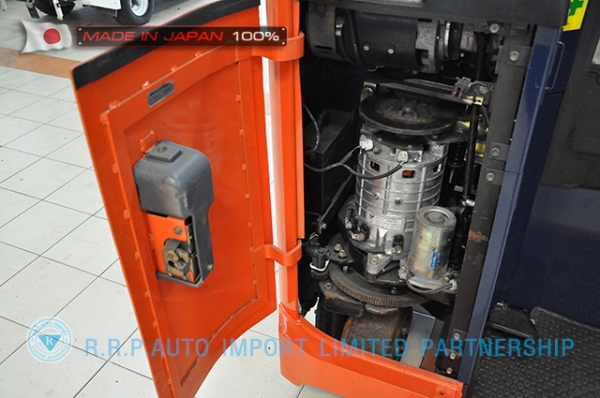 ขายรถโฟล์คลิฟท์ไฟฟ้ามือสอง TOYOTA รุ่น 7FBRS18-10049 ราคา 215,000 บาท นำเข้าจากประเทศญี่ปุ่น 100\% ไม่เคยใช้งานในไทย