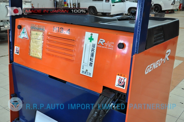 ขายรถโฟล์คลิฟท์ไฟฟ้ามือสอง TOYOTA รุ่น 7FBRS18-10049 ราคา 215,000 บาท นำเข้าจากประเทศญี่ปุ่น 100\% ไม่เคยใช้งานในไทย