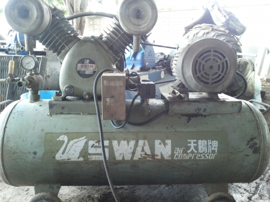 ขายถูกๆ.. ปั้มลม สวอน  3 แรง มอเตอร์มิตซู พร้อมใช้สุดๆ