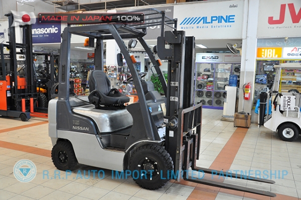 ขายรถโฟล์คลิฟท์มือสอง NISSAN รุ่น L01-000498 ราคา 145,000 บาท นำเข้าจากประเทศญี่ปุ่น 100\% ไม่เคยใช้งานในประเทศไทย
