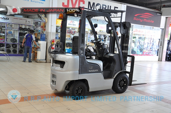 ขายรถโฟล์คลิฟท์มือสอง NISSAN รุ่น L01-000498 ราคา 145,000 บาท นำเข้าจากประเทศญี่ปุ่น 100\% ไม่เคยใช้งานในประเทศไทย