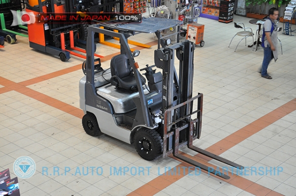 ขายรถโฟล์คลิฟท์มือสอง NISSAN รุ่น L01-000498 ราคา 145,000 บาท นำเข้าจากประเทศญี่ปุ่น 100\% ไม่เคยใช้งานในประเทศไทย