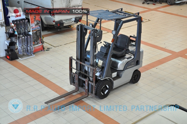ขายรถโฟล์คลิฟท์มือสอง NISSAN รุ่น L01-000498 ราคา 145,000 บาท นำเข้าจากประเทศญี่ปุ่น 100\% ไม่เคยใช้งานในประเทศไทย