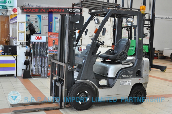 ขายรถโฟล์คลิฟท์มือสอง NISSAN รุ่น L01-000893 ราคา 145,000 บาท นำเข้าจากประเทศญี่ปุ่น 100\% ไม่เคยใช้งานในประเทศไทย