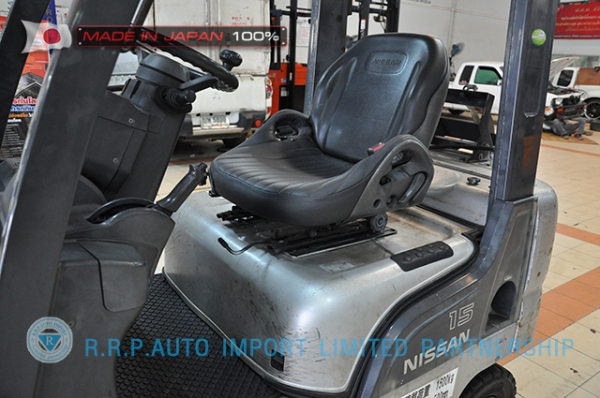 ขายรถโฟล์คลิฟท์มือสอง NISSAN รุ่น L01-000893 ราคา 145,000 บาท นำเข้าจากประเทศญี่ปุ่น 100\% ไม่เคยใช้งานในประเทศไทย