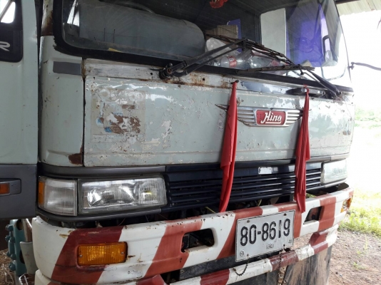 ขายด่วน 10ล้อ HINO FM3M สองเพลาเทรลเลอร์ขึ้น แม็คโคร200 สภาพพร้อมใช้งาน เครื่องเกียร์ดี คัชชีดีพร้อมใช้งาน