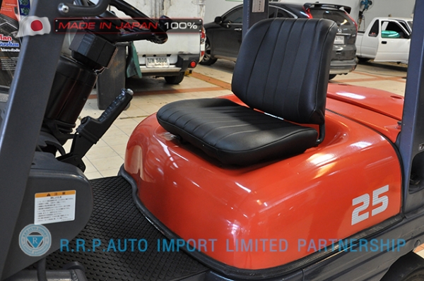 ขายรถโฟล์คลิฟท์มือสอง TOYOTA รุ่น 6FG25-10919 ราคา 275,000 บาท นำเข้าจากประเทศญี่ปุ่น 100\% ไม่เคยใช้งานในประเทศไทยย