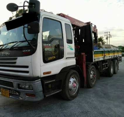 ขาย รถเครน12ล้อ อีซูชุ CXG50X2-320แรง เพาเดียว ติดเครน UNIC 10ตัน ช่วงยาว 7.20ม สภาพดีสวยเดิมๆพร้อมใช้งาน ทะเบียนพร้อมโอน ขาย รถเครน12ล้อ อีซูชุ CXG50X2-320แรง เพาเดียว ติดเครน UNIC 10ตัน ช่วงยาว 7.20ม สภาพดีสวยเดิมๆพร้อมใช้งาน ทะเบียนพร้อมโอน