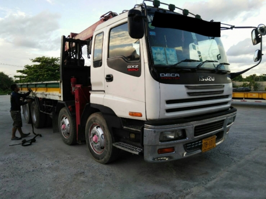 ขาย รถเครน12ล้อ อีซูชุ CXG50X2-320แรง เพาเดียว ติดเครน UNIC 10ตัน ช่วงยาว 7.20ม สภาพดีสวยเดิมๆพร้อมใช้งาน ทะเบียนพร้อมโอน ขาย รถเครน12ล้อ อีซูชุ CXG50X2-320แรง เพาเดียว ติดเครน UNIC 10ตัน ช่วงยาว 7.20ม สภาพดีสวยเดิมๆพร้อมใช้งาน ทะเบียนพร้อมโอน