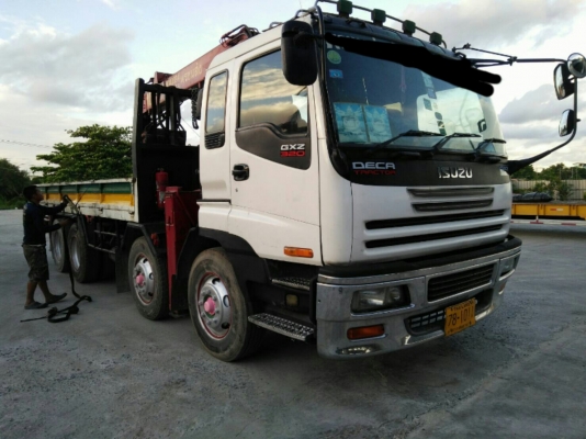 ขาย รถเครน12ล้อ อีซูชุ CXG50X2-320แรง เพาเดียว ติดเครน UNIC 10ตัน ช่วงยาว 7.20ม สภาพดีสวยเดิมๆพร้อมใช้งาน ทะเบียนพร้อมโอน ขาย รถเครน12ล้อ อีซูชุ CXG50X2-320แรง เพาเดียว ติดเครน UNIC 10ตัน ช่วงยาว 7.20ม สภาพดีสวยเดิมๆพร้อมใช้งาน ทะเบียนพร้อมโอน