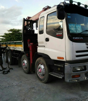 ขาย รถเครน12ล้อ อีซูชุ CXG50X2-320แรง เพาเดียว ติดเครน UNIC 10ตัน ช่วงยาว 7.20ม สภาพดีสวยเดิมๆพร้อมใช้งาน ทะเบียนพร้อมโอน ขาย รถเครน12ล้อ อีซูชุ CXG50X2-320แรง เพาเดียว ติดเครน UNIC 10ตัน ช่วงยาว 7.20ม สภาพดีสวยเดิมๆพร้อมใช้งาน ทะเบียนพร้อมโอน