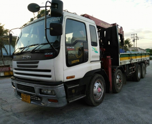 ขาย รถเครน12ล้อ อีซูชุ CXG50X2-320แรง เพาเดียว ติดเครน UNIC 10ตัน ช่วงยาว 7.20ม สภาพดีสวยเดิมๆพร้อมใช้งาน ทะเบียนพร้อมโอน ขาย รถเครน12ล้อ อีซูชุ CXG50X2-320แรง เพาเดียว ติดเครน UNIC 10ตัน ช่วงยาว 7.20ม สภาพดีสวยเดิมๆพร้อมใช้งาน ทะเบียนพร้อมโอน