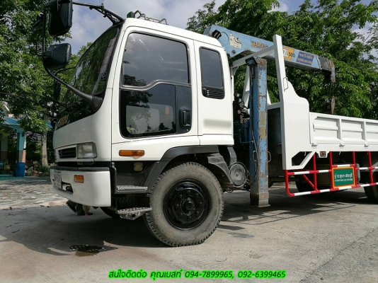 ขาย ISUZU DECA ปี49 รถบรรทุก6ล้อ ติดเครน Tanado 5 ตัน 3 ปลอก ขาย ISUZU DECA ปี49 รถบรรทุก6ล้อ ติดเครน Tanado 5 ตัน 3 ปลอก