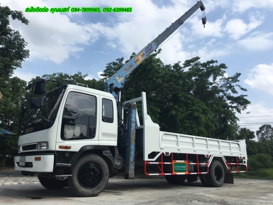 ขาย ISUZU DECA ปี49 รถบรรทุก6ล้อ ติดเครน Tanado 5 ตัน 3 ปลอก ขาย ISUZU DECA ปี49 รถบรรทุก6ล้อ ติดเครน Tanado 5 ตัน 3 ปลอก