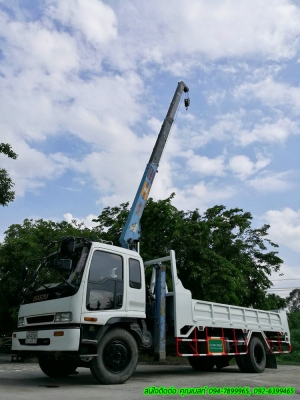ขาย ISUZU DECA ปี49 รถบรรทุก6ล้อ ติดเครน Tanado 5 ตัน 3 ปลอก ขาย ISUZU DECA ปี49 รถบรรทุก6ล้อ ติดเครน Tanado 5 ตัน 3 ปลอก